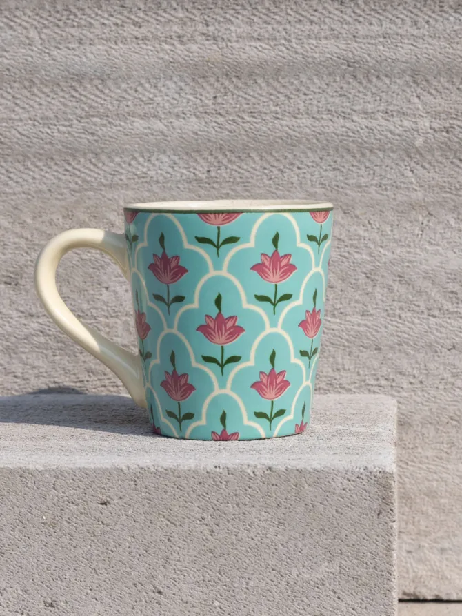 Lotus Fields Ceramic Mug