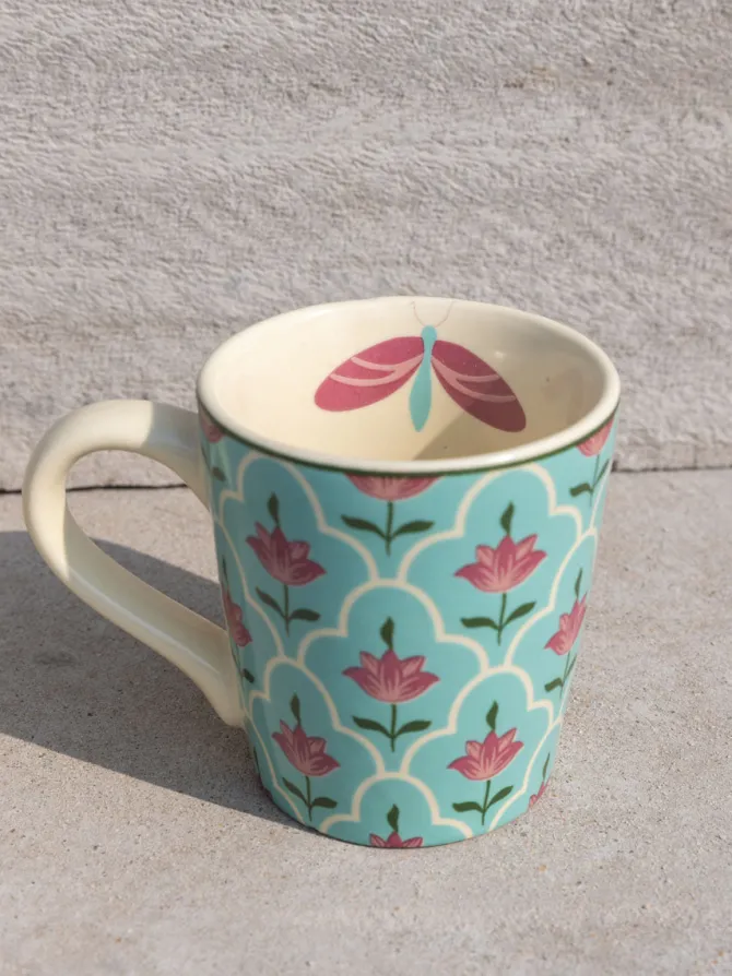 Lotus Fields Ceramic Mug