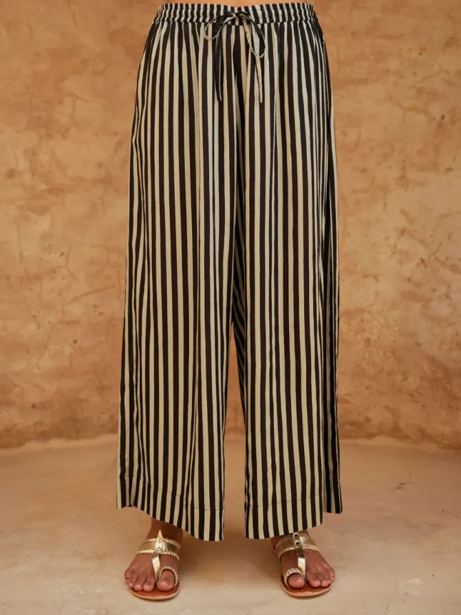Lulu Slub Palazzo Pants