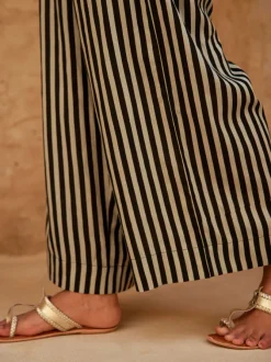 Lulu Slub Palazzo Pants