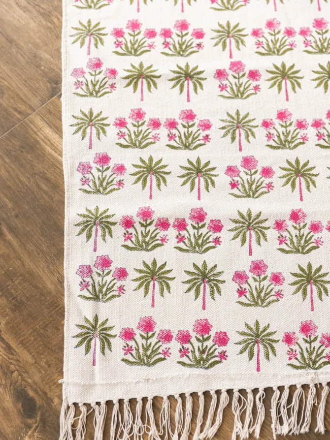 Madhuban Cotton Dhurrie Rug