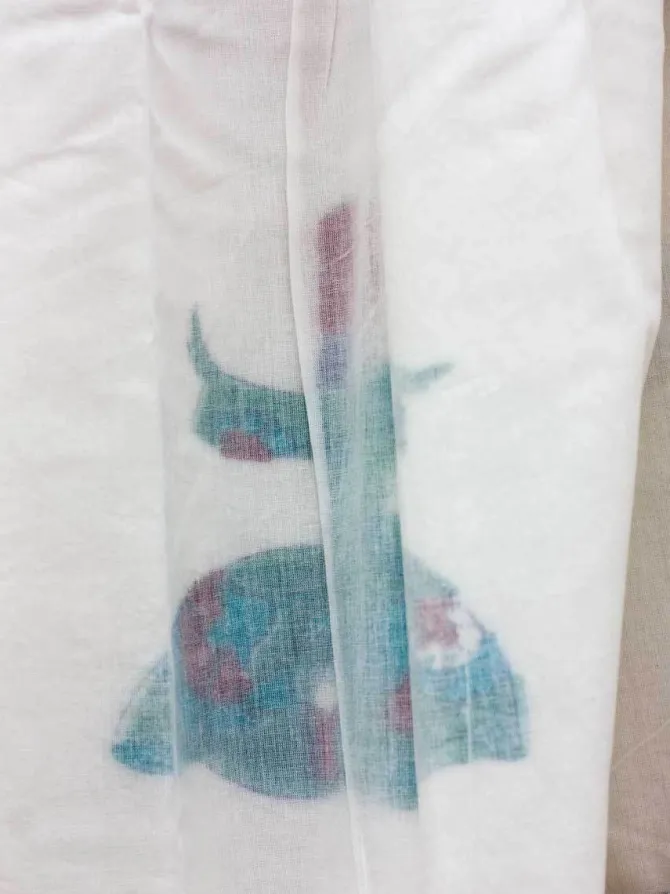 Mahtab Block Printed Muslin Dohar