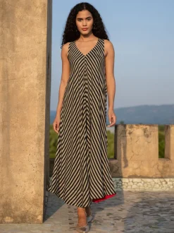 Marrakesh Twill Maxi Dress