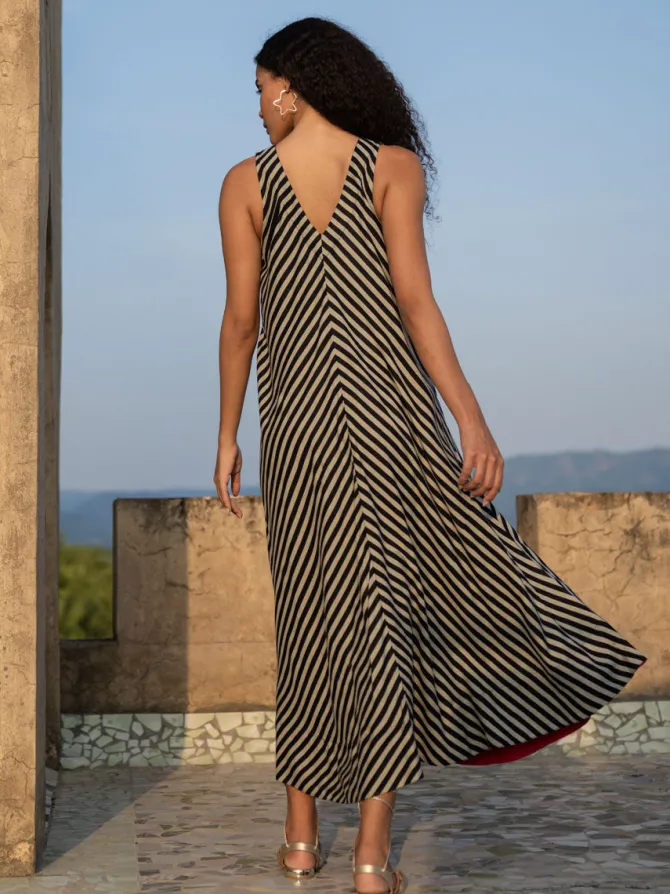 Marrakesh Twill Maxi Dress