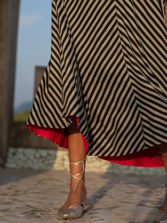 Marrakesh Twill Maxi Dress