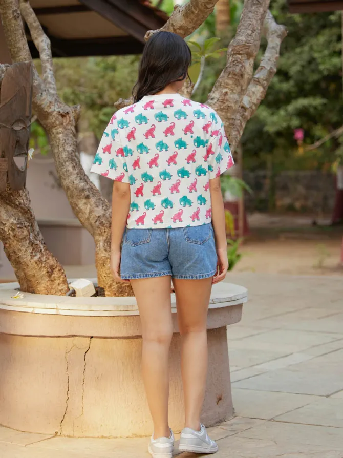Mastkalandar Hand Block Printed T-shirt