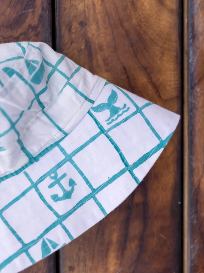 Maverick Organic Cotton Block Printed Hat