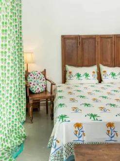 Megha Block Printed Cotton Bedsheet