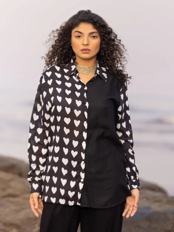 Memsaab Black Co-ord Set of 2