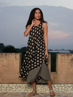 Morocco Asymmetrical Sleeveless Dress