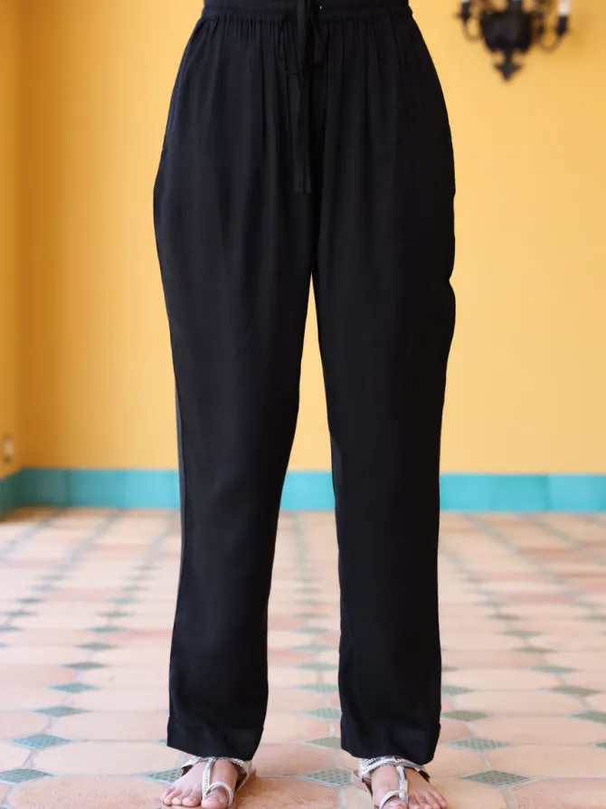 Mugdh Black Co-ord Set of 2