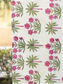 Nargis Waffle Cotton Bath Towel