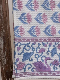 Neerja Hand Block Print Cotton Bath Towel