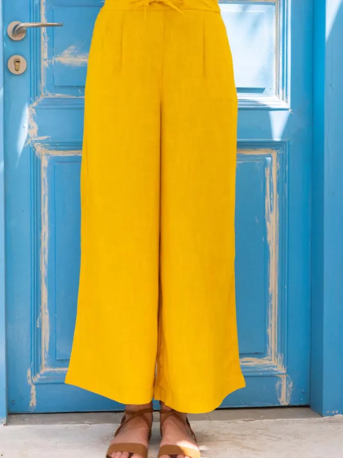 Notting Hill Solid Yellow Co-ord Set of 2