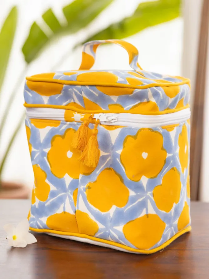 Patchouli Cotton Travel Vanity Case