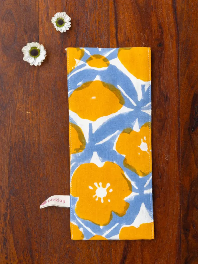 Patchouli Pine Cotton Toothbrush/ Straw Holder