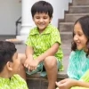 Peaches Organic Cotton Shirt for Boys
