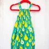 Pear Organic Cotton Block Printed Romper