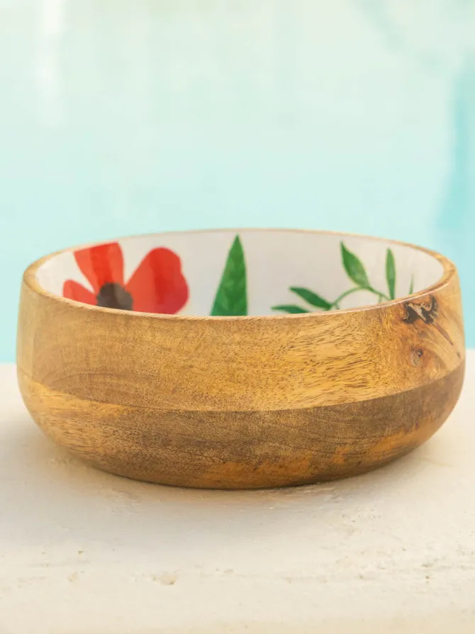 Primrose Wooden Bowl