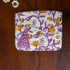 Purple Pine Cotton Wallet