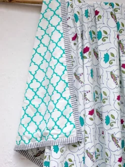 Rambagh Block Printed Muslin Dohar