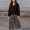 Rooh Solid Black Co-ord Set of 2