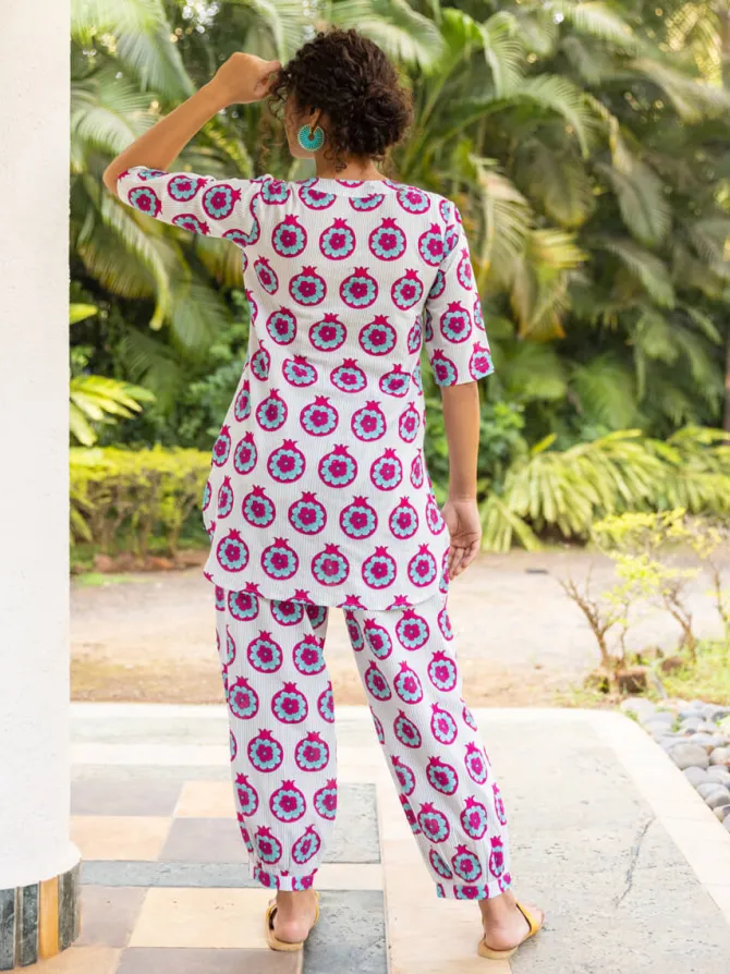 Saathiya Block Printed Cotton Top