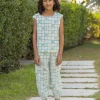 Sail Away Organic Cotton Block Printed Co-ord Set