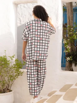 Scarlette Hand Block Printed Cotton Shirt