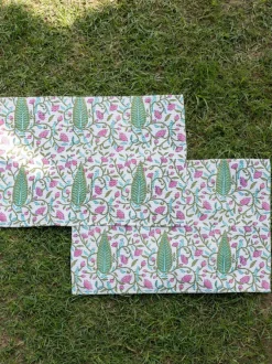 Set of 2 - Aayat Waffle Cotton Hand Towel