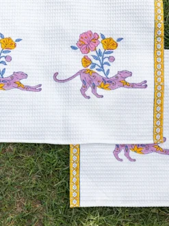 Set of 2 - Adbhut Block Printed Cotton Hand Towel