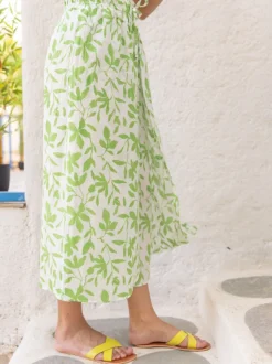 Set of 2 - Asahi Poncho Top & Wrap-Around Palazzo Pants