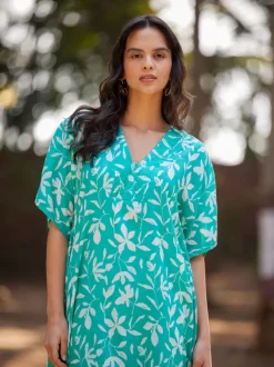 Set of 2 - Ayame Kaftan Kurta and Palazzo Set