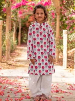 Set of 3 - Baagh Cotton Salwar Kameez Set