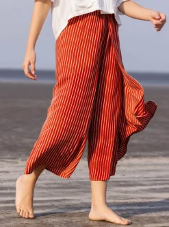 Set of 2 - Bandagi Modal Shirt Top & Wraparound Pants
