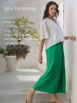 Set of 2 - Catherine Shirt Top and Wrap-Around Pants