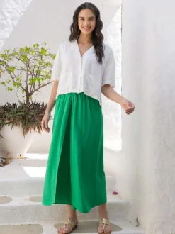 Set of 2 - Catherine Shirt Top and Wrap-Around Pants
