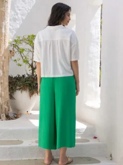 Set of 2 - Catherine Shirt Top and Wrap-Around Pants