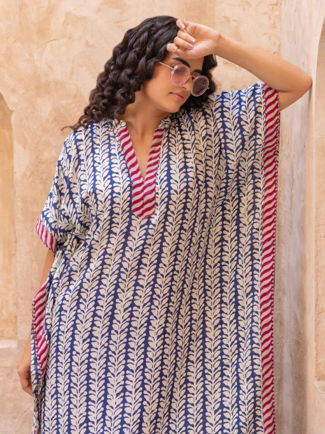 Set of 2 - Cocktail Kaftan Kurta and Palazzo