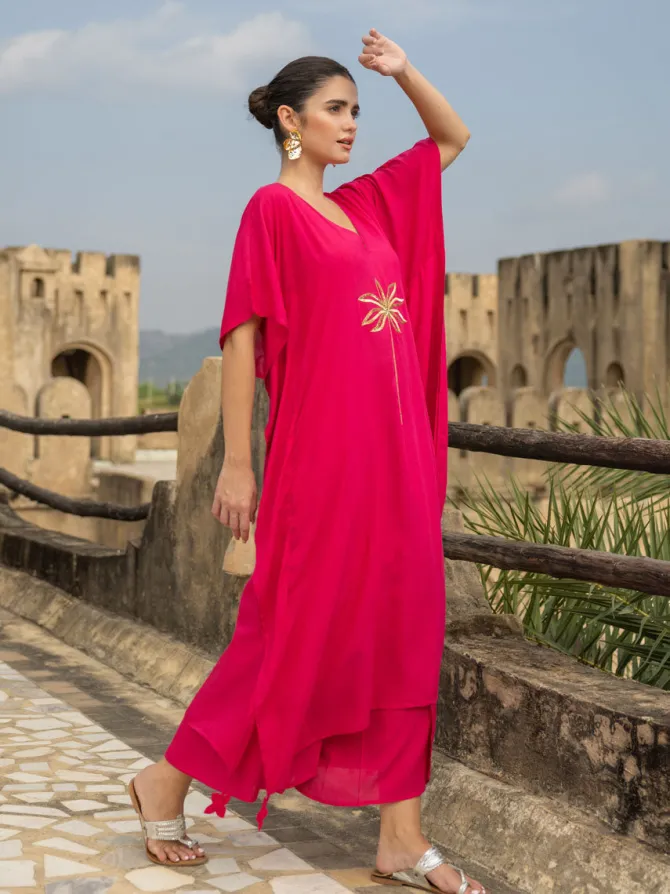 Set of 2 - Desert Rose Kaftan Kurta Set