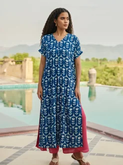 Set of 2 - Elysian Kaftan Dress & Palazzo Pants