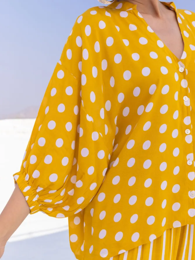 Set of 2 - Emily Yellow Co-ord Set