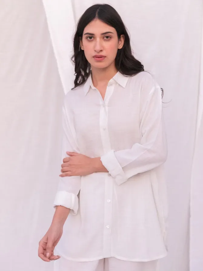 Set of 2 - Fiona Ivory Shirt and Pants