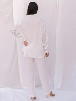 Set of 2 - Fiona Ivory Shirt and Pants