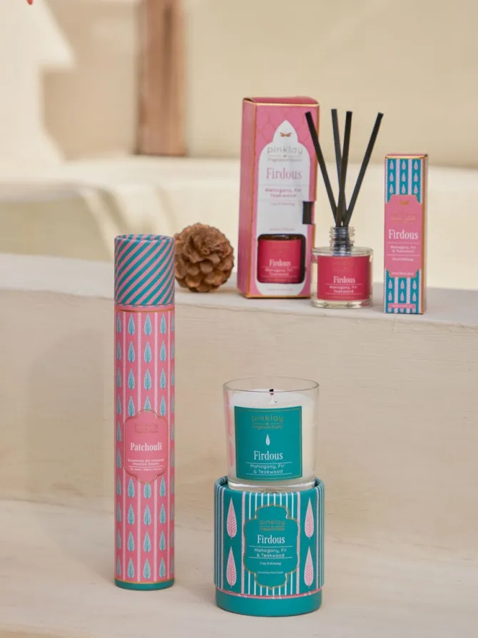 Set of 4 - Firdous Home Fragrance Set