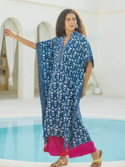 Set of 2 - Hera Kaftan Kurta & Palazzo Pants