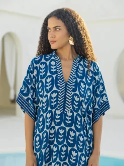 Set of 2 - Hera Kaftan Kurta & Palazzo Pants