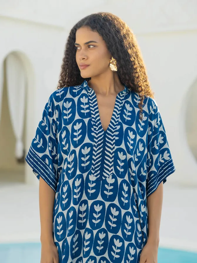 Set of 2 - Hera Kaftan Kurta & Palazzo Pants