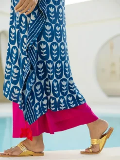 Set of 2 - Hera Kaftan Kurta & Palazzo Pants