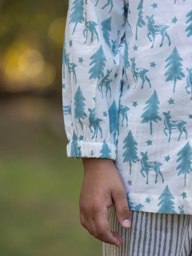 Set of 2 - Hermey Organic Cotton Shirt & Pant Set